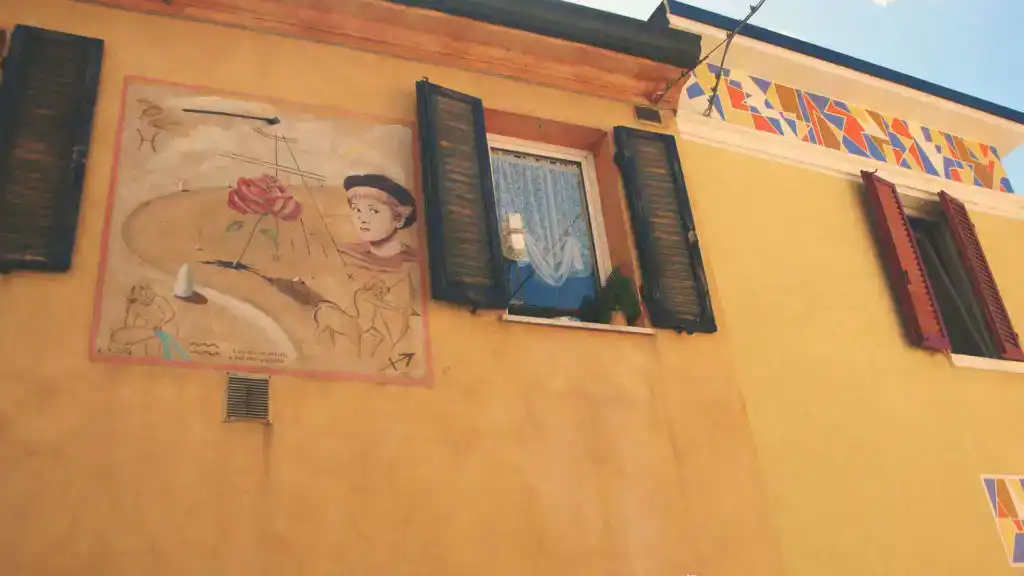 murale di giulietta masina
