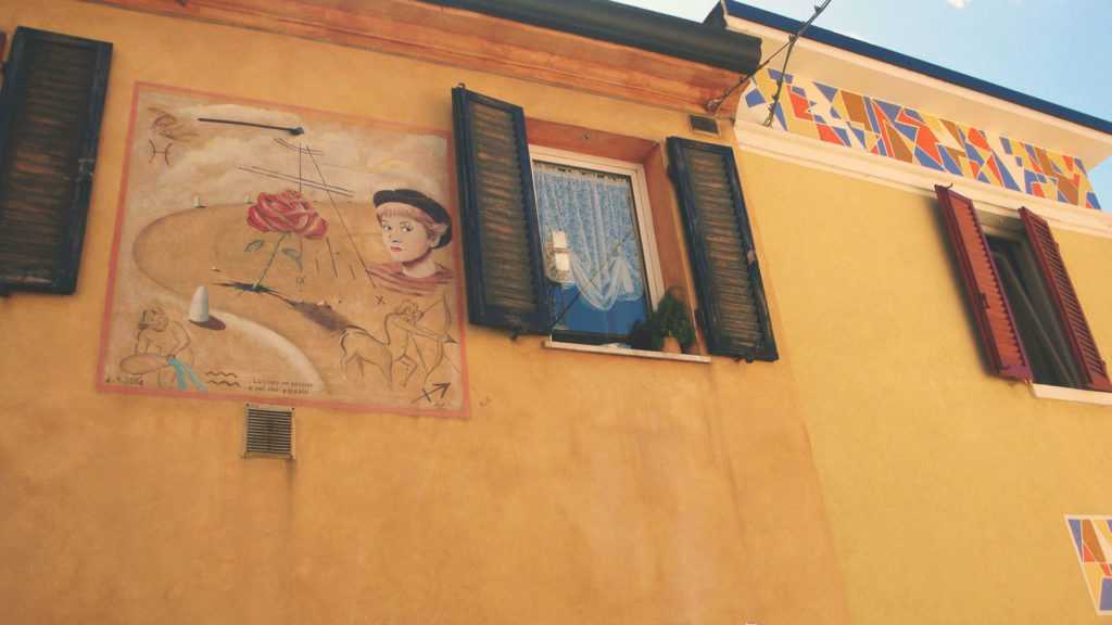 murales di Giulietta al borgo San Giuliano
